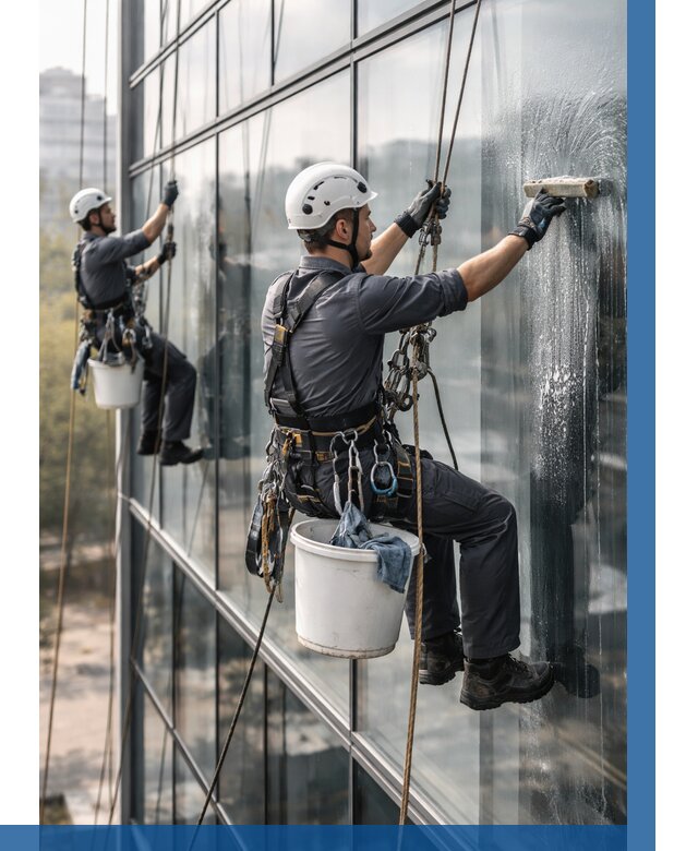 Мойка сплошного остекления в Городце, заказать от 304 р.| ВЫСОТНИК-Грд