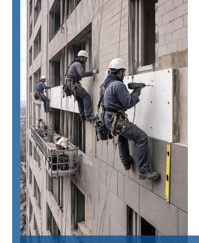 Монтаж фасадных термопанелей высокого качества в Городце