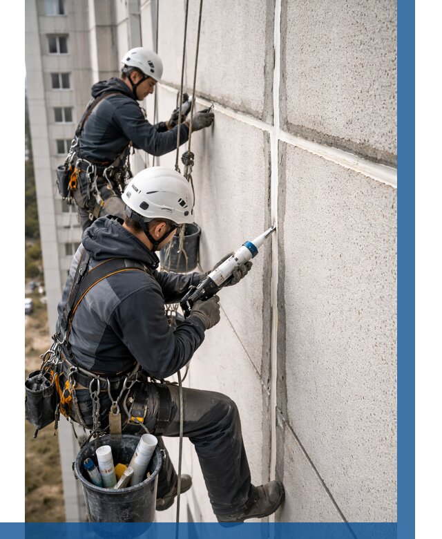 Герметизация межпанельных швов в Городце от 709 р. | ВЫСОТНИК-Грд