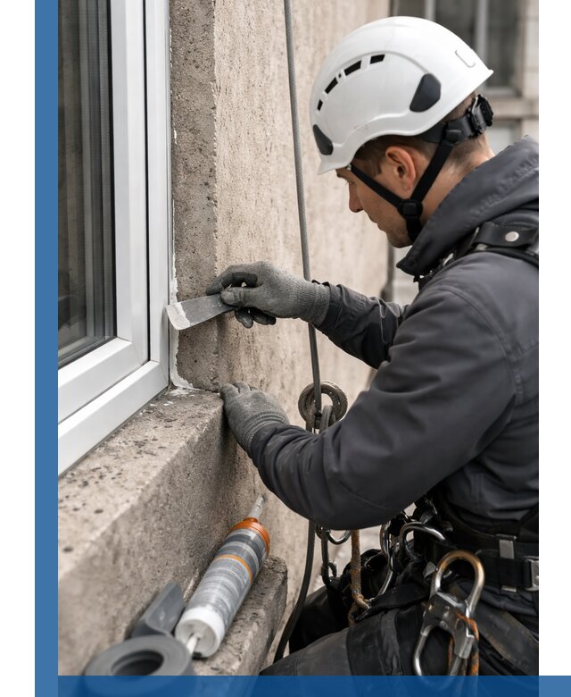 Герметизация монтажных швов окон в Городце с гарантией качества