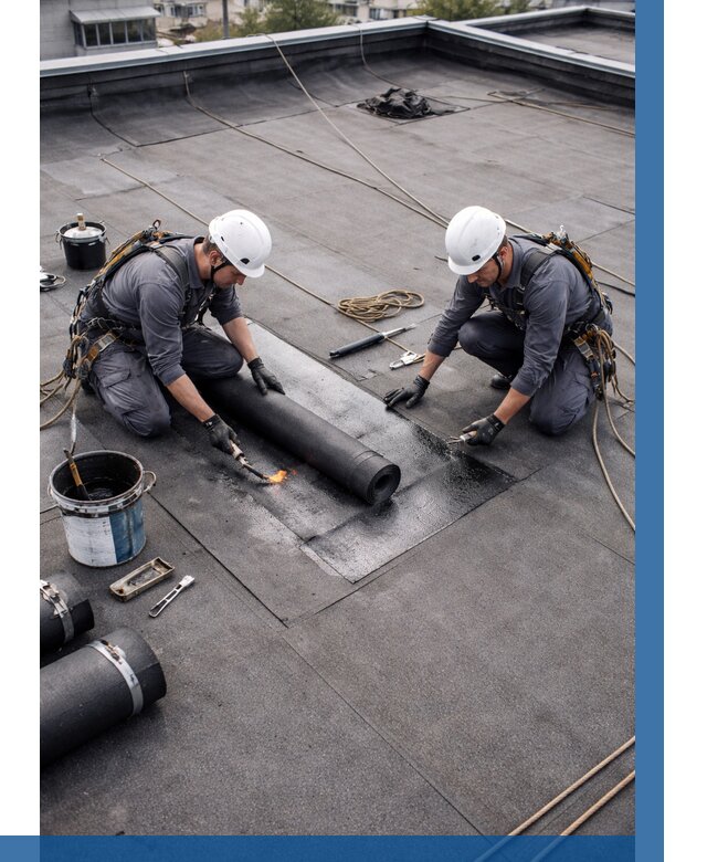 Ремонт мягкой кровли под ключ в Городце от 709 р. | ВЫСОТНИК-Грд