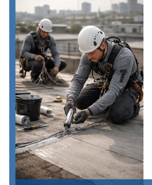 Аварийное и капитальное устранение протечек кровли в Городце