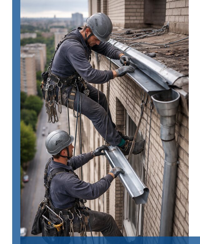 Ремонт водосточных желобов в Городце, быстро и качественно