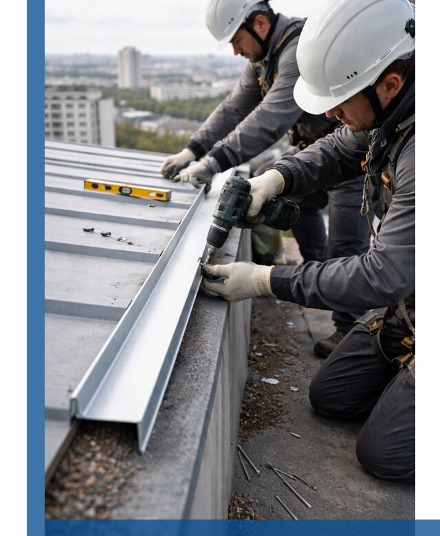 Монтаж капельника на кровле в Городце с гарантией качества