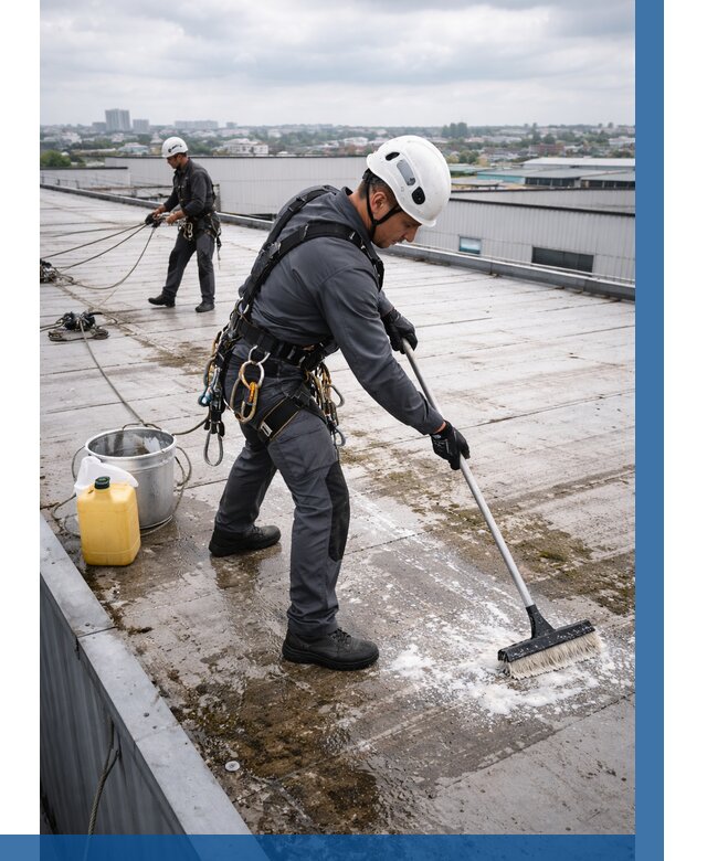 Очистка крыши по графику в Городце от 7592 р. | ВЫСОТНИК-Грд