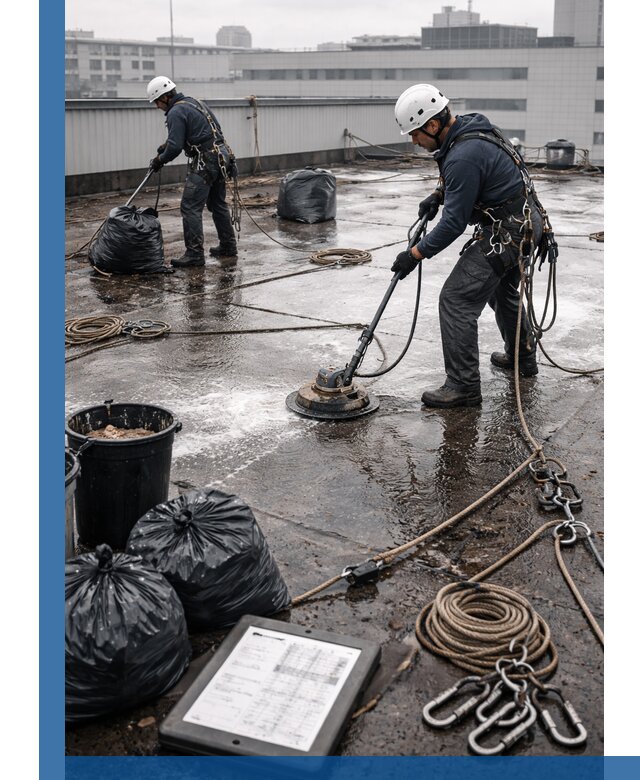 Плановая очистка кровли по графику в Городце для безопасности