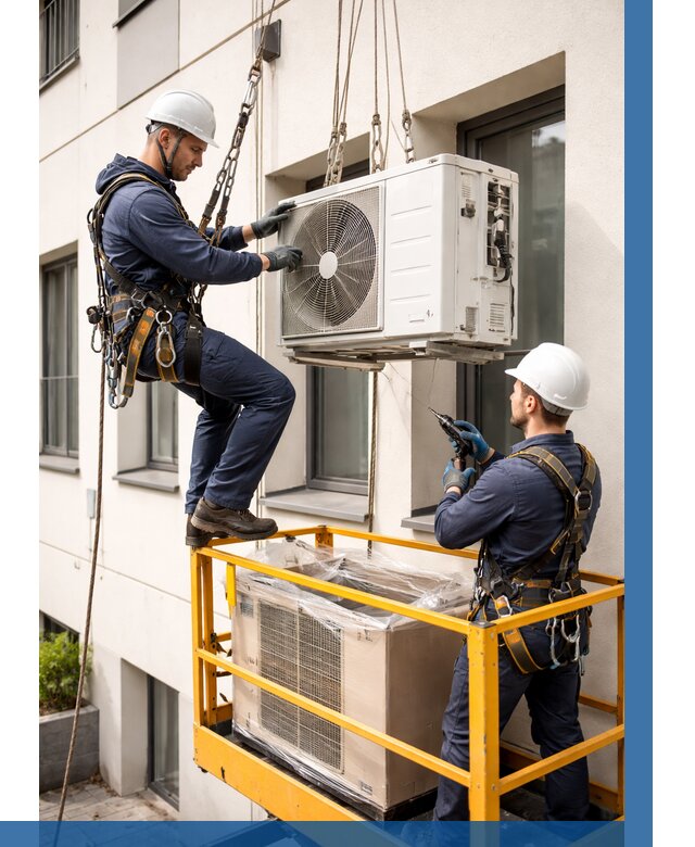 Демонтаж внешнего блока кондиционера в Городце от 3543 р. | ВЫСОТНИК-Грд