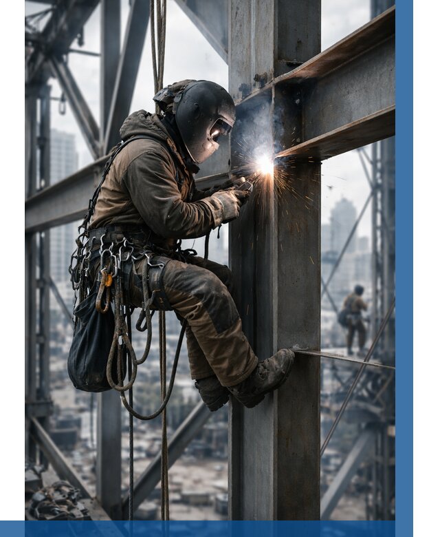 Высотные сварочные работы в Городце от 3543 р. | ВЫСОТНИК-Грд