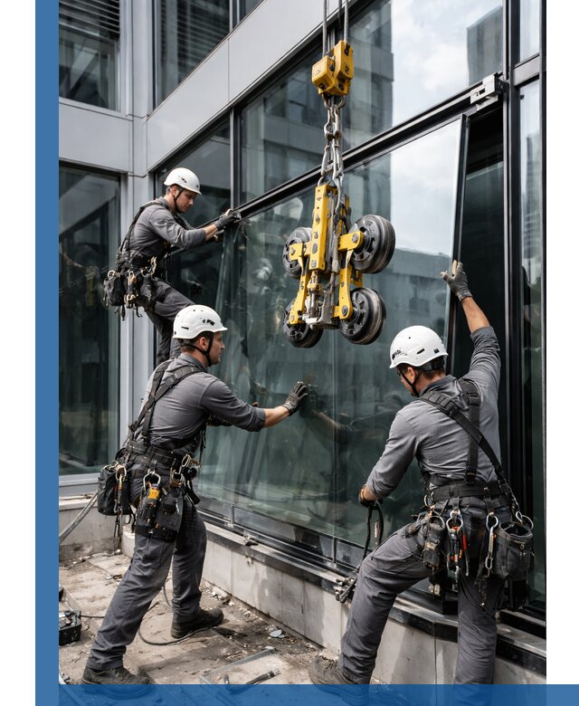 Структурное остекление фасадов в Городце монтаж и обслуживание