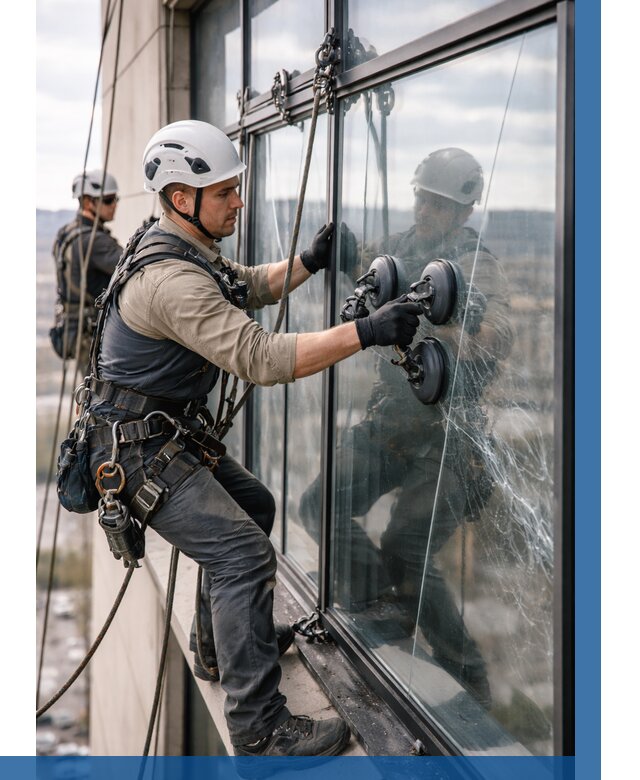 Замена стекла в витраже в Городце под ключ от 8605 р. | ВЫСОТНИК-Грд