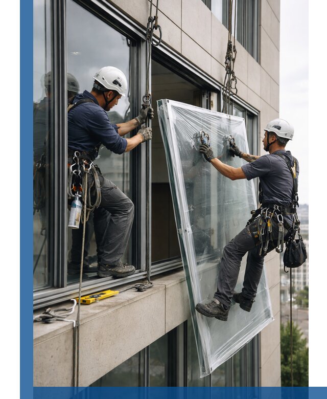 Профессиональная замена стекла в витраже в Городце с гарантией