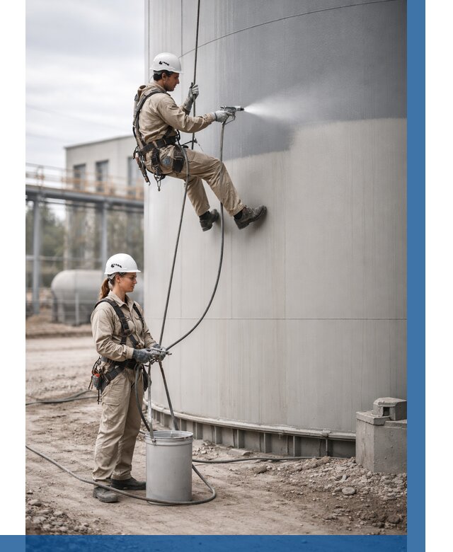 Покраска резервуаров в Городце от 1215 р. | ВЫСОТНИК-Грд — заказать