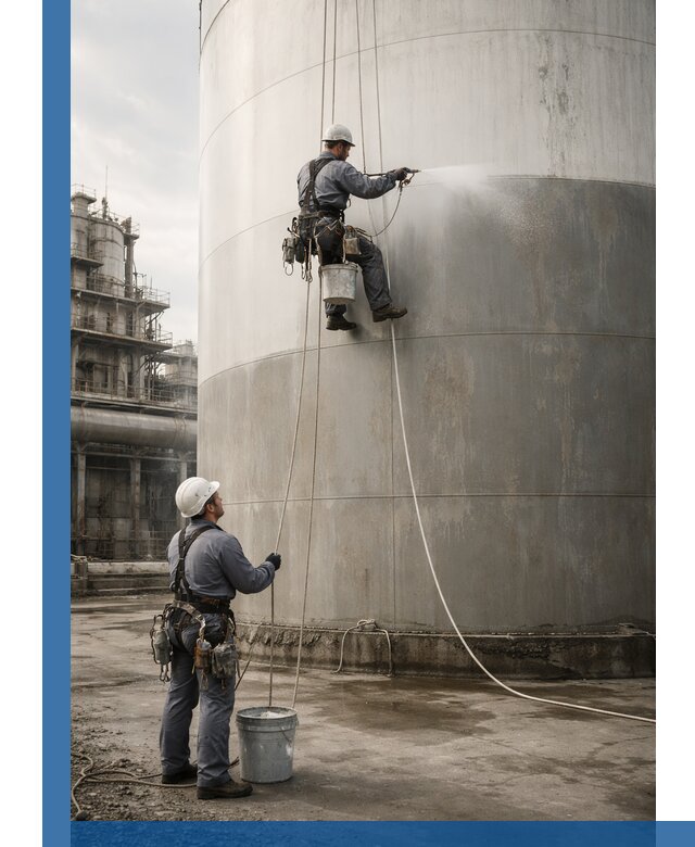 Покраска стальных резервуаров и емкостей в Городце профессионально