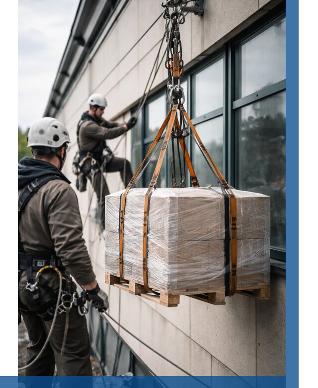 Подъем груза на высоту в Городце от 3037 р. | ВЫСОТНИК-Грд