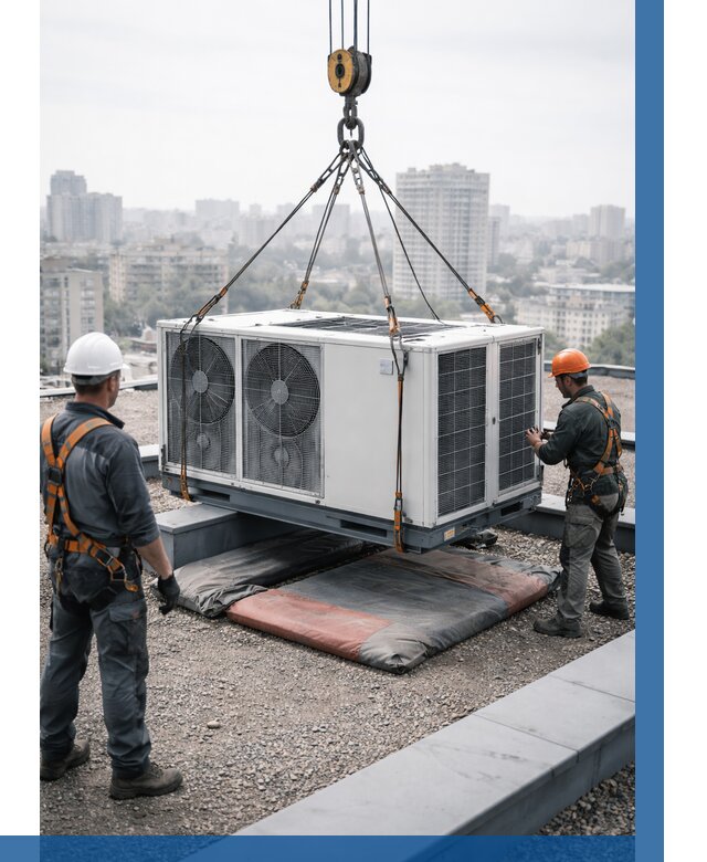 Подъем груза на крышу в Городце от 5062 р. | ВЫСОТНИК-Грд заказать