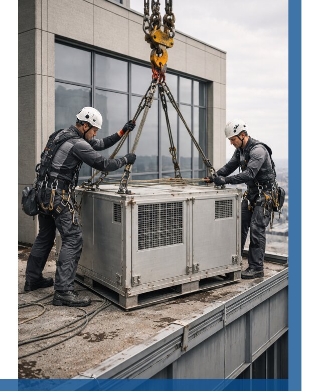 Такелажные работы на высоте в Городце от 8098 р. | ВЫСОТНИК-Грд