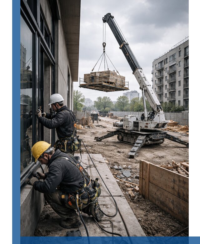 Аренда крана Пионер в Городце для строительных работ