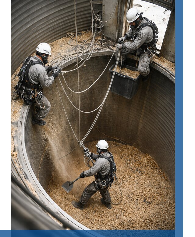 Чистка зерновых бункеров в Городце от 12148 р. | ВЫСОТНИК-Грд