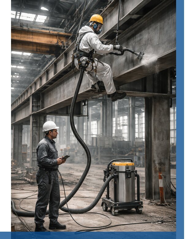 Обеспыливание конструкций в цехе в Городце от 4252 р. | ВЫСОТНИК-Грд