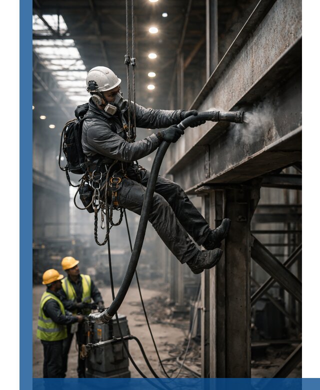 Обеспыливание конструкций в цехах промышленного производства в Городце