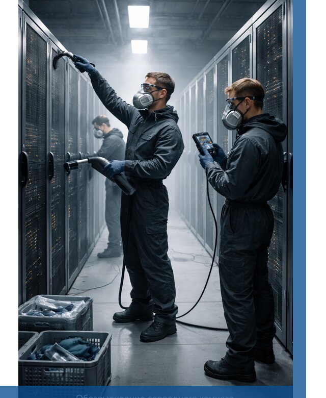 Обеспыливание серверной комнаты в Городце от 4555 р. | ВЫСОТНИК-Грд