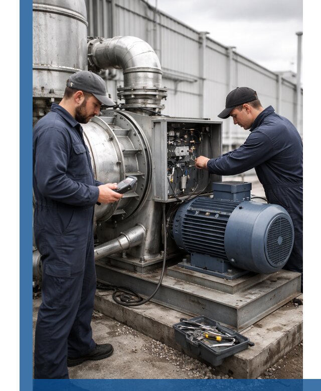 Техническое обслуживание промышленного оборудования в Городце