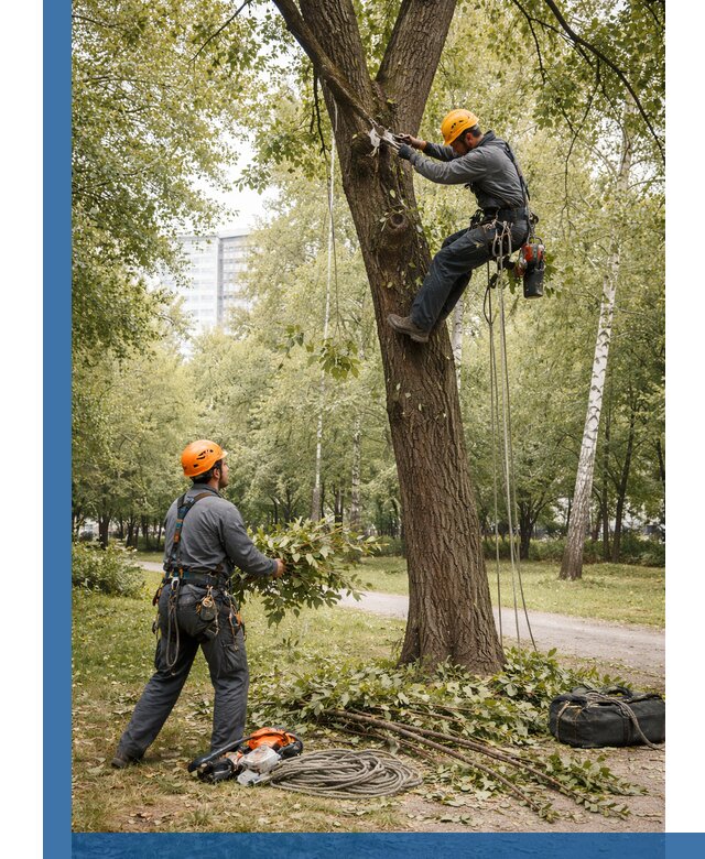 Санитарная обрезка деревьев в Городце, профессионально и безопасно
