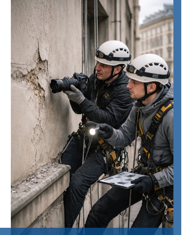 Фотофиксация дефектов фасада в Городце от 4555 р. | ВЫСОТНИК-Грд