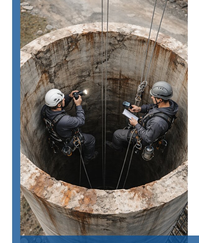Обследование дымовой трубы: диагностика и оценка состояния в Городце
