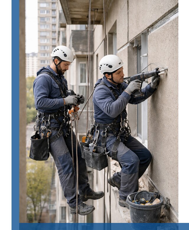 Промышленные альпинисты высотные работы и монтаж в Городце